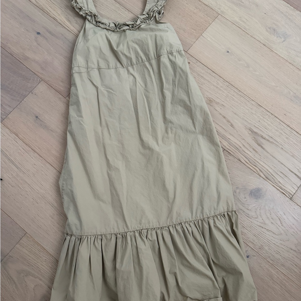 Urban Outfitters Tan Midi Dress